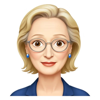 Meryl streep  sticker