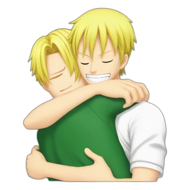 Zoro Hug Sanji sticker