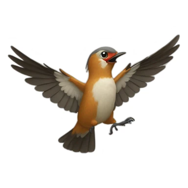 Cuckoo dancing sticker