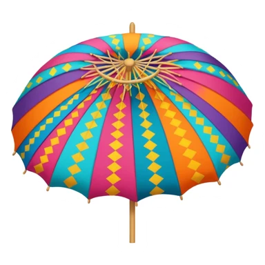 sombrinha de frevo sticker