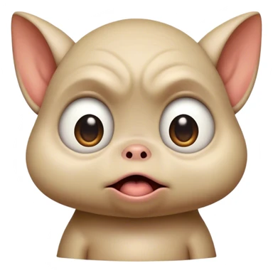 grogu shocked face sticker