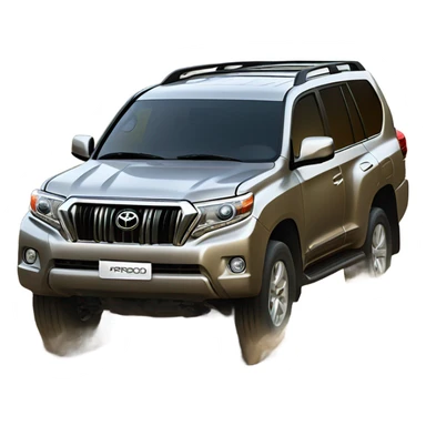 Toyota land cruiser prado 250 having fun sticker