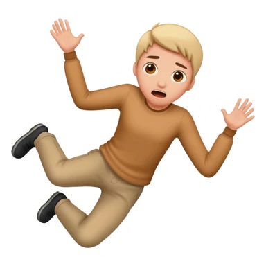 Pushing someone off a cliff sticker