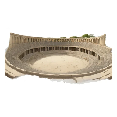 The Arena of Nîmes is a Roman amphitheater built towards the end sticker