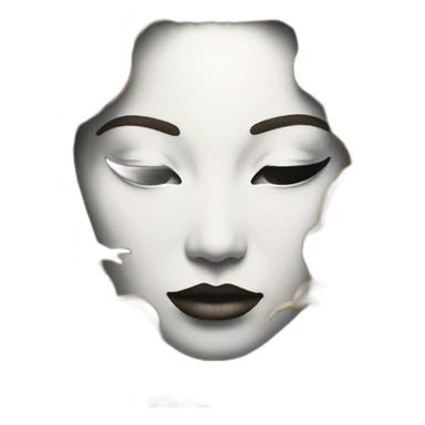 face from the “Awaken My Love!” Album cover sticker