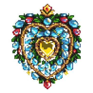 сундучок with jewels inside sticker