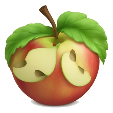 Canasta de manzana sticker