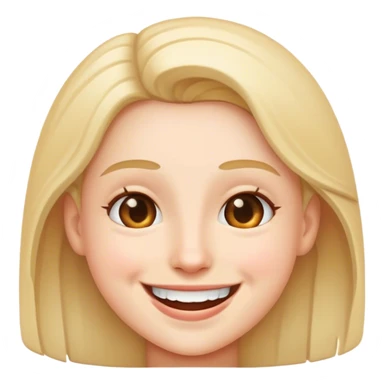 genuinely happy smiley sticker