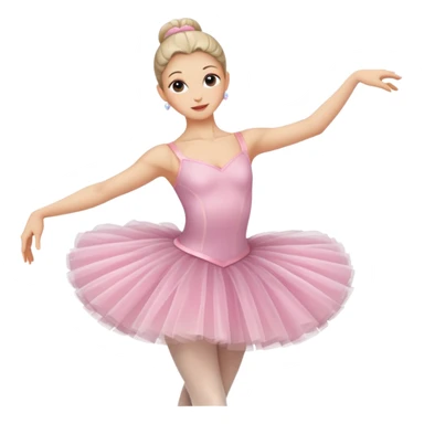 Ballerina above 40 years woman sticker