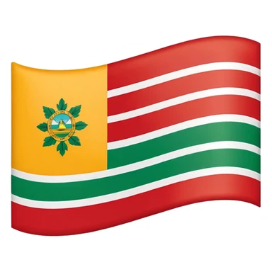 Bandera de Cartagena de Indias 🔴🟡🟢⚪️🟢🟡🔴 sticker