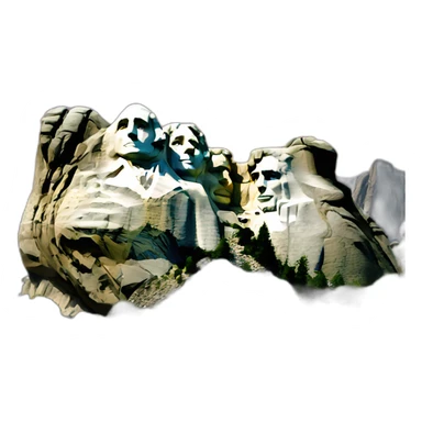 Mount rushmore sticker