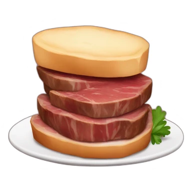 Steak house sticker