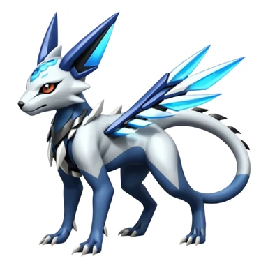 Genet-Absol-Dialga-Kyurem-Zeraora-Primagen-fusion-creature  sticker