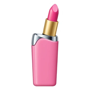 balsamo labial con el envase de la marca rhode de color rosa                                                      sticker