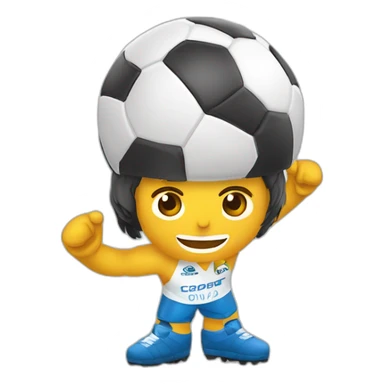 luva de pedreiro com o ishowspeed a segurar a copa do mundo sticker