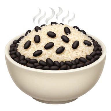 rice with beans sticker
