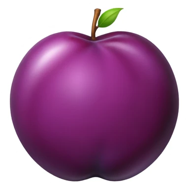plum sticker