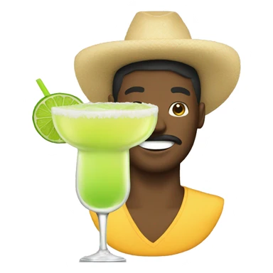 A big margarita sticker