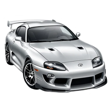 Toyota Supra car sticker