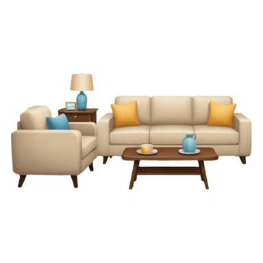 living room sticker