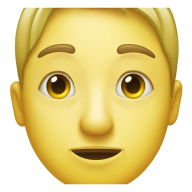 normal yellow emoji with cucumbers on eyes sticker