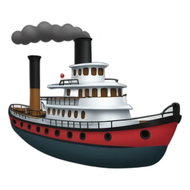 Steamboat sticker