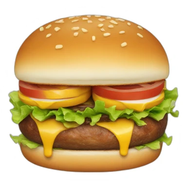 Ronaldo burger  sticker