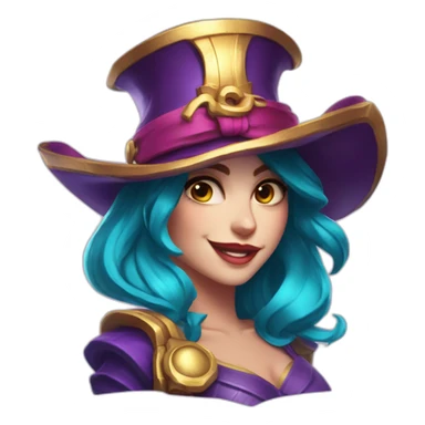 Miss fortune League of legend sticker