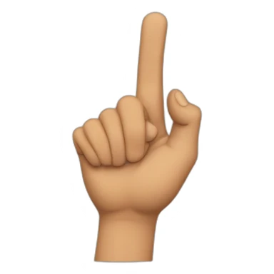 pointing to yourself sticker