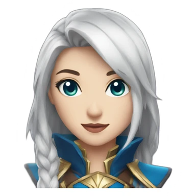 league of legends ashe sticker