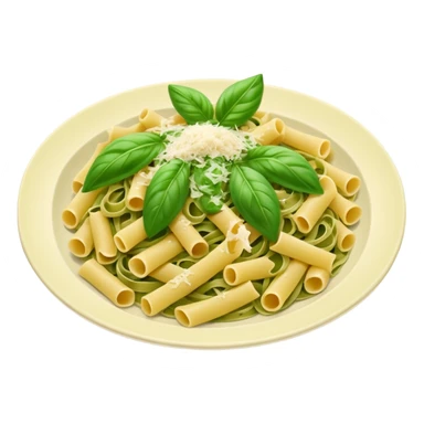 Pesto pasta sticker