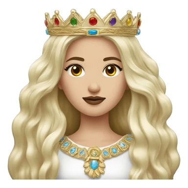 Un jolie sacrée de Birmanie avec une couronne  sticker