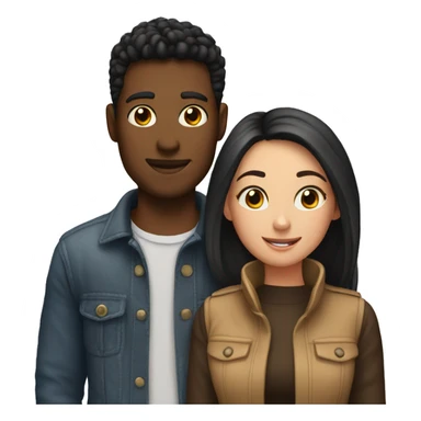 boyfriend and girlfriend sticker