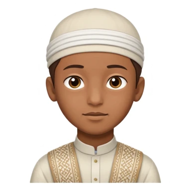 Erkek musluman cocuk sticker