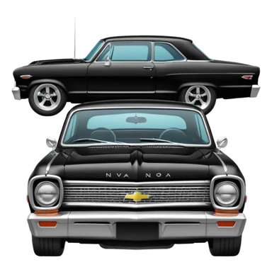 Catwoman’s race-bred 1965 Chevy Nova SS  sticker