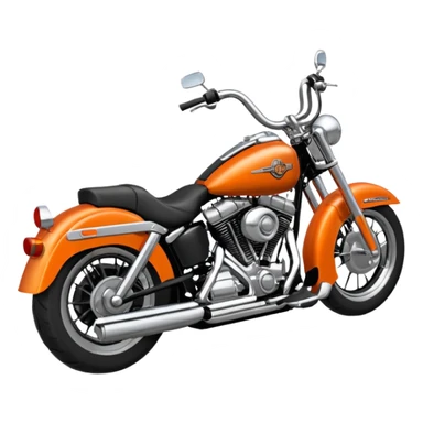Hola, me gustaría crear un emoji de una moto Harley Davinson classic sticker