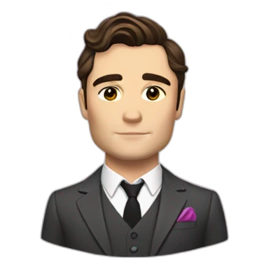 chuck bass sticker