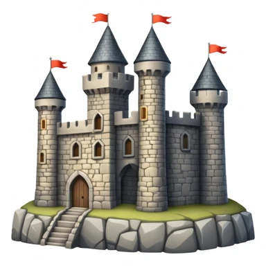 Old castle sticker