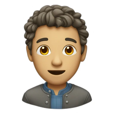 Personne qui soufle sticker