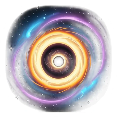 black hole sticker