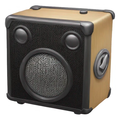 altavoz feliz sticker