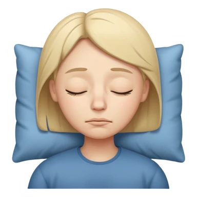 Sleepy Character zzz sticker