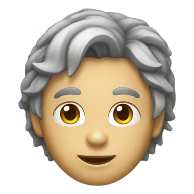 Chat à rayures grises sticker