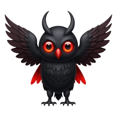 mothman sticker