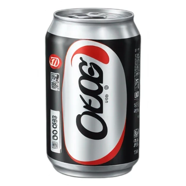 Coke Zero can sticker