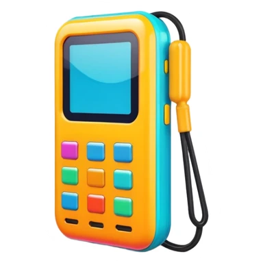 90s retro gadjet sticker