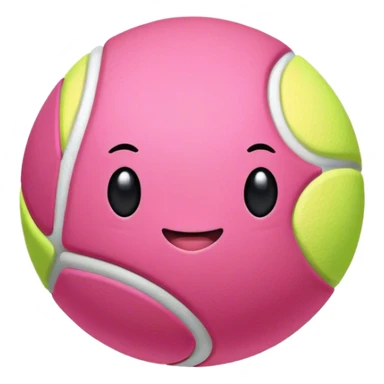 Tennis pink sticker