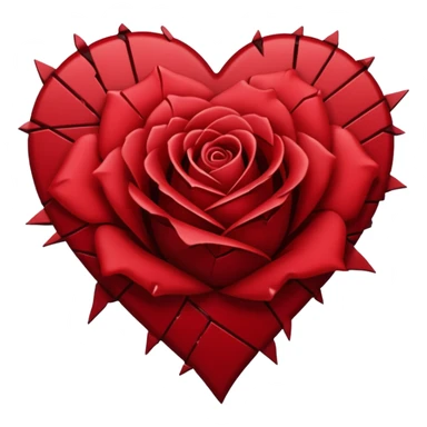 Put The 💔 Emoji And 🥀 Emoji Together In One Image sticker