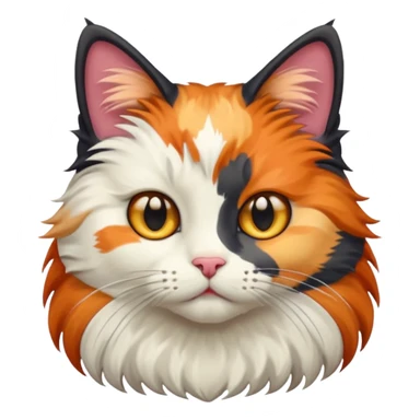 calico cat sticker