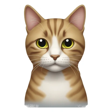  cat making silence sticker